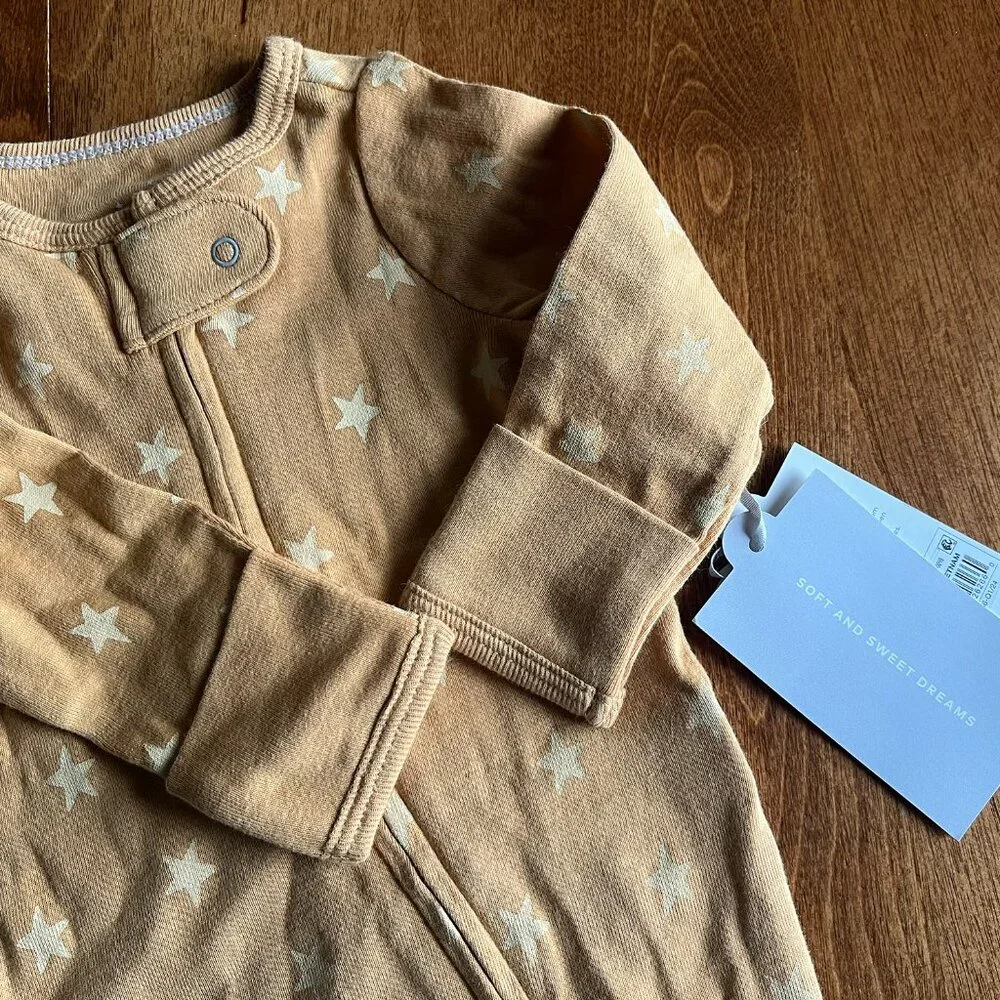 Cloud Island star one-piece NB-0M NWT